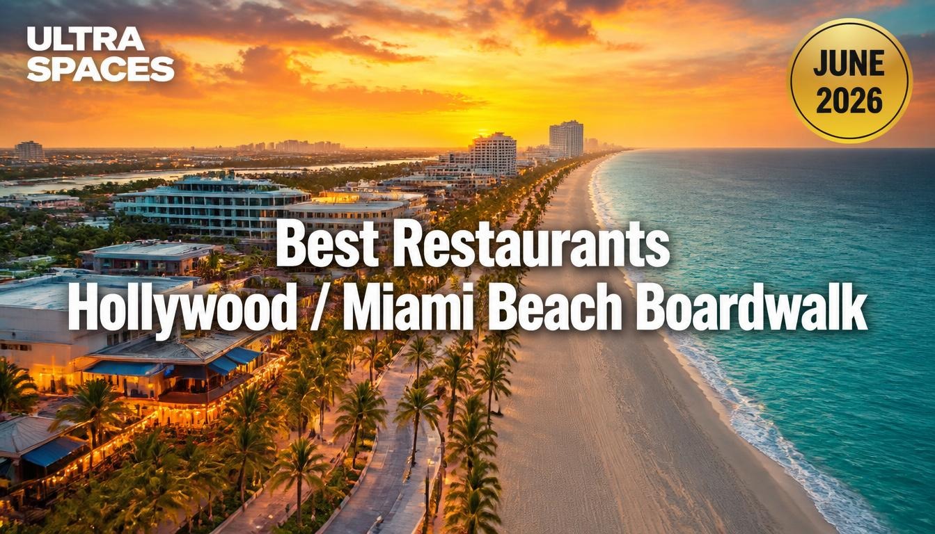 Best Restaurants on Hollywood Beach Boardwalk — Local Guide 2026